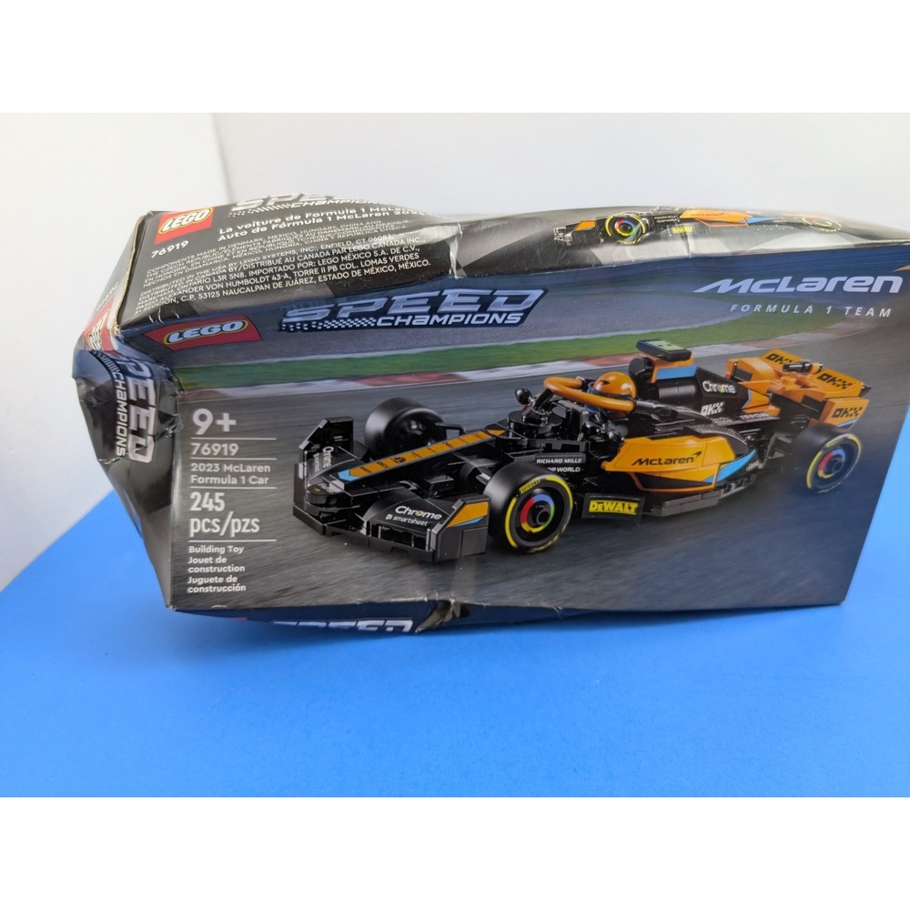 2024 LEGO SPEED CHAMPIONS--2023 MCLAREN FORMULA 1 CAR SET (NEW) 76919